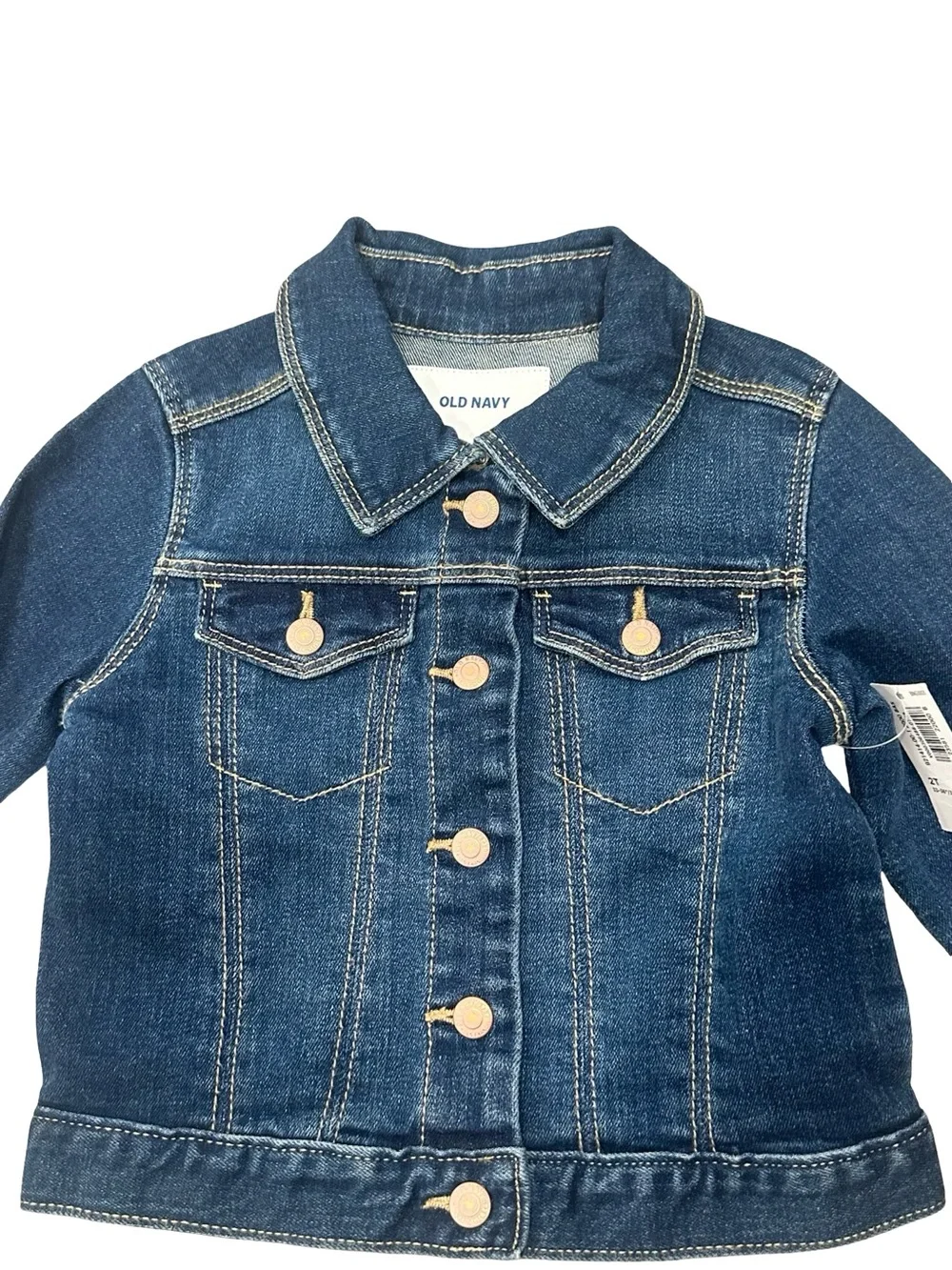 NWT Old Navy Toddler 2T Dark Indigo Denim Jacket